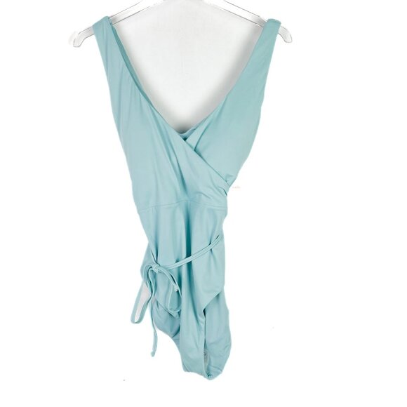 Andie Light Blue Women's One Piece Swimsuit - Picture 2 of 9